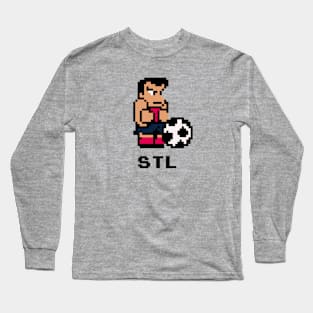 8-Bit Soccer - St. Louis Long Sleeve T-Shirt